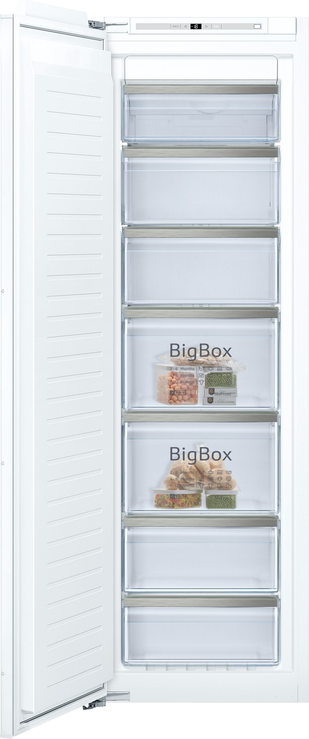 Neff integrated clearance freezer drawers