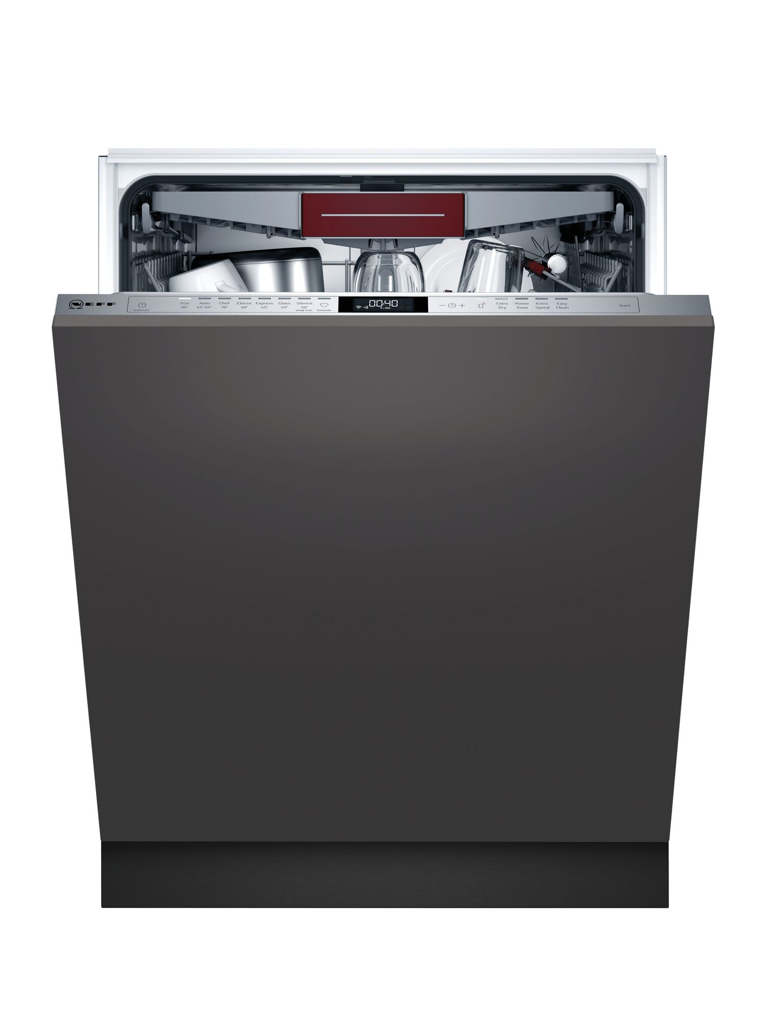 Neff Fully Integrated Dishwasher FlexiDrawer Door Open Assist