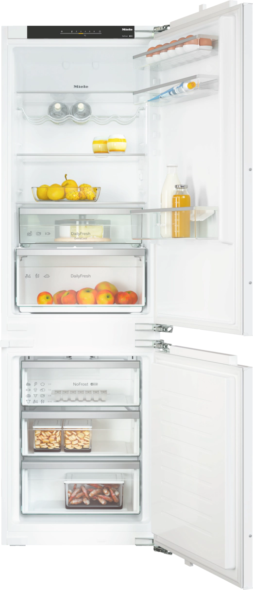 Miele Integrated Fridge Freezer Fixed Hinge Daily Fresh ExtraCool
