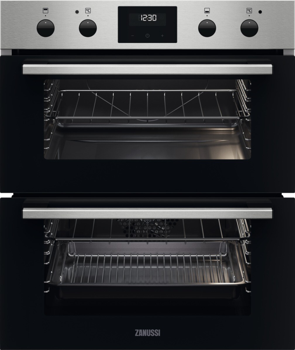 Zanussi SurroundCook Built Under Double Oven Stainless Steel Buyers